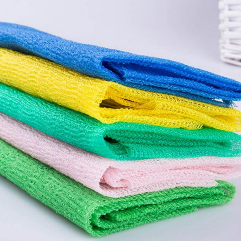BAKIYA Extra Long (51 Inch)(Pack of 3) Exfoliating Long Body Towel for –  Bakiya