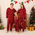 thumbnail image 5 of GYRATEDREAM Christmas Pajamas for Family Matching Cute Long Sleeve Couples Soft Sleepwear One Piece Funny Christmas Pjs Sets, 5 of 10