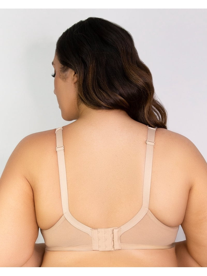 Curvy Couture Reggiseno Push-up Con Pizzo E Strass, Balconcino Con Ferretto Per Donne Taglie Forti - 3