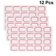 thumbnail image 4 of EeaseMX 12 hojas de etiquetas autoadhesivas, pegatinas simples para marcar nombres escritos a mano, pegatinas de precios para el hogar, la oficina y la escuela., 4 of 7