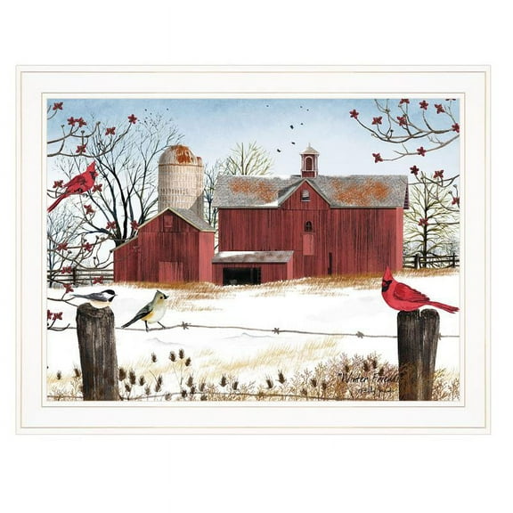 Winter Friends by Billy Jacobs Printed Wall Art Wood Multi-Color