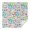 Colorful Sports Items, variant on Football and Ribbon Shapes Pattern Square Tablecloth,Waterproof Square Table Cover,Wipeable Spillproof Washable Table Cover for Home Kitchen Party Decor 42"X42"(107x107cm)
