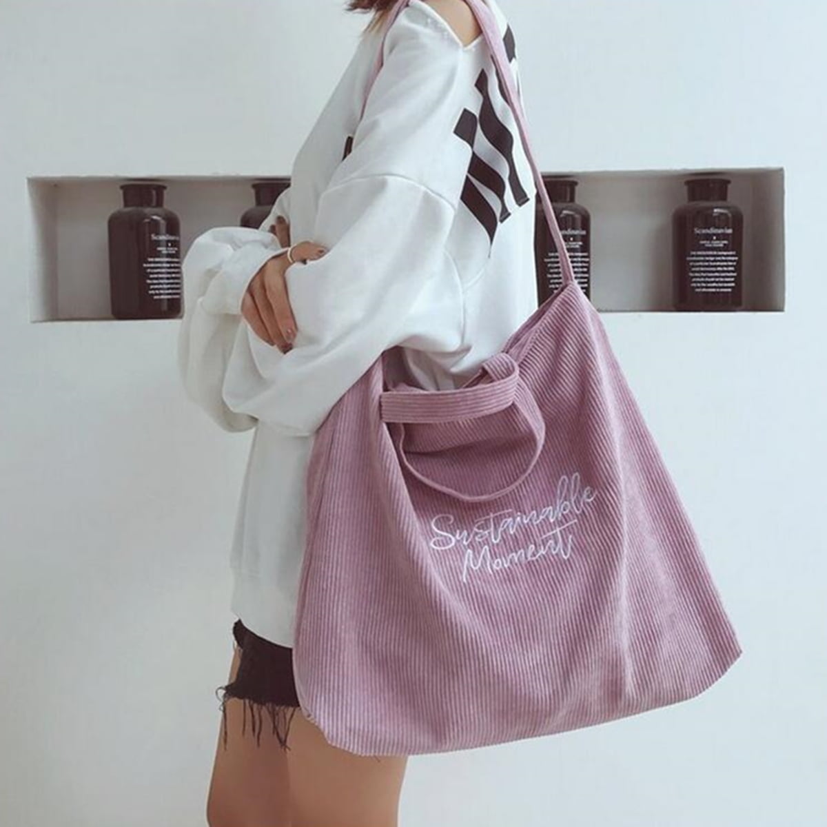 travel tote with zipper