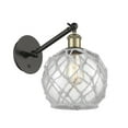 thumbnail image 1 of 317-1W-BAB-G122-8RW-LED-Innovations Lighting-Athens - 1 Light Wall Sconce In Industrial Style-12.38 Inches Tall and 8 Inches Wide Black Antique Brass, 1 of 1