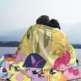 thumbnail image 7 of My Lit-Tle Pony Fleece Blanket Super Soft Cozy Throw Blanket Fuzzy Comfy Flannel Blanket Warm Plush Blankets And Throws For Couch, Sofa, Bed 40"X30", 7 of 7