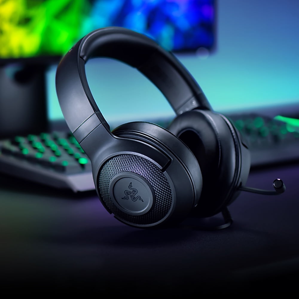 Razer Kraken Ultimate Headset Gaming Headphone Ultralight 7 1 Stereo Sound Compatible With Pc Xboxone Ps4 Nintendo Switch Black Walmart Com Walmart Com