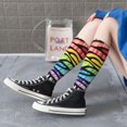 thumbnail image 7 of Autism Awareness Knee High Socks for Women Long Leg Warmers Socks, 7 of 7