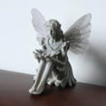 thumbnail image 3 of serony Charming Fairy Statue Yard Solar Light Angel Figurine Home Porch Sculpture, 3 of 9