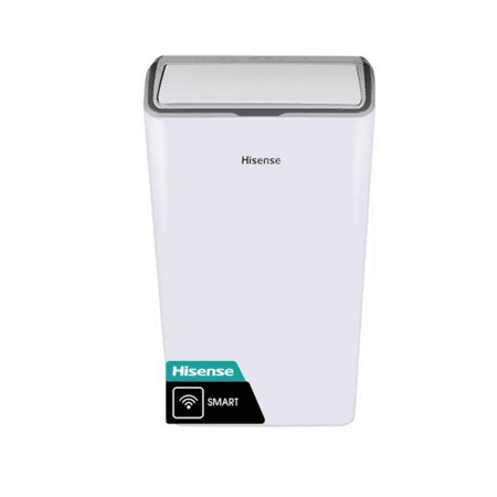 Restored Hisense 12000-BTU 500 sq ft DOE 115-V White Wi-Fi Portable Air Conditioner (Refurbished)