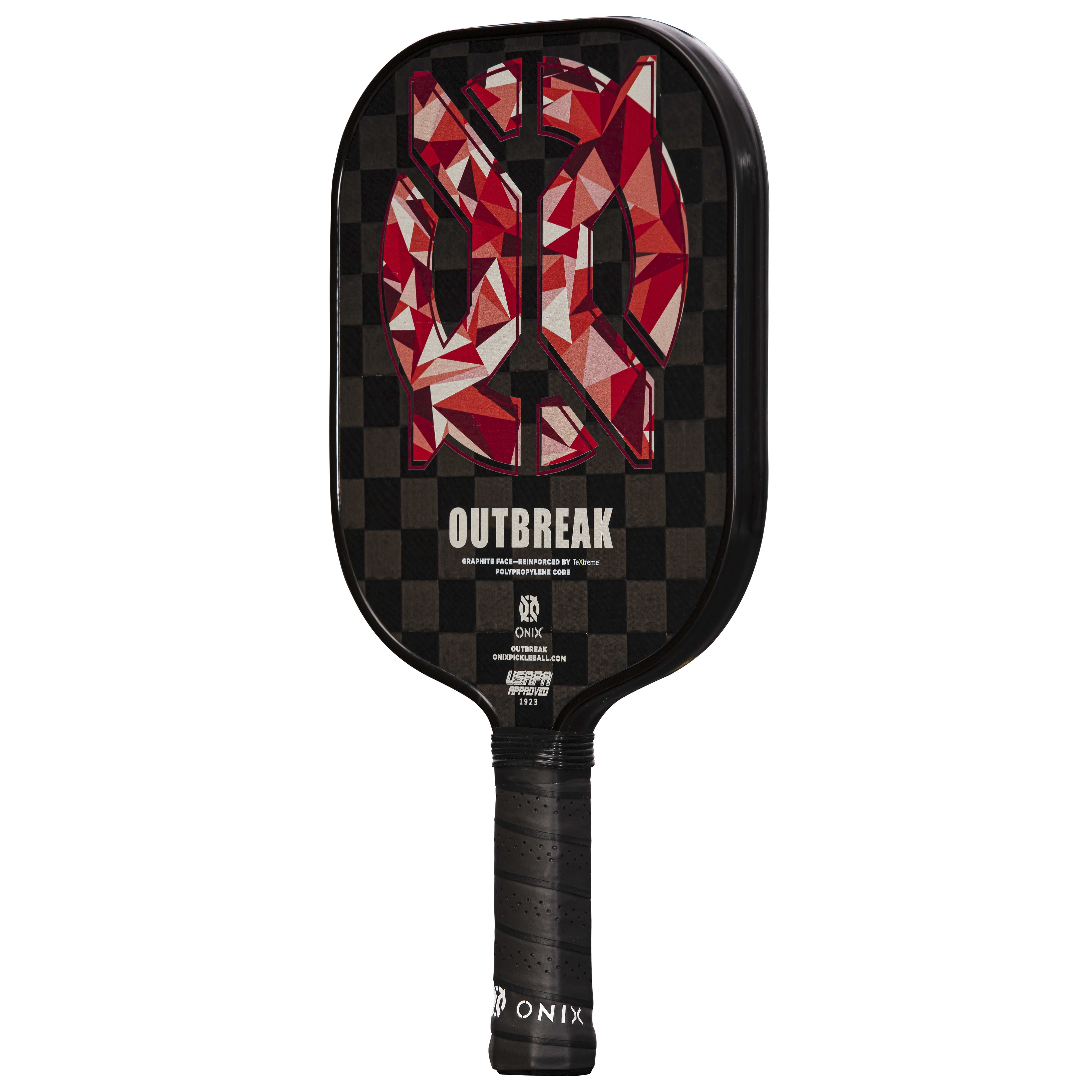 Onix Outbreak Pickleball Paddle, Red