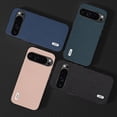 thumbnail image 3 of ABEEL For Google Pixel 9 Pro Case Litchi Textured Cowhide Leather Coated TPU+PC Phone Cover - Blue, 3 of 3