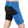 thumbnail image 2 of Hip Compression Support, Groin Support Bandage Adjustable Hamstring Support Wrap Hip Thigh Support Brace for Sciatic Nerve Joint Hip Groin Hamstring Thigh Injury, 2 of 4