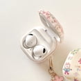 thumbnail image 3 of Earphones Cover for Galaxy Buds FE/2/2 Pro/Pro/Live,Flower Pattern Shockproof Earbuds Protective Case with Chain for Girls Boys (Pink), 3 of 6