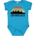 thumbnail image 3 of Inktastic Los Angeles California Skyline Retro Boys or Girls Baby Bodysuit, 3 of 5