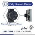 thumbnail image 3 of Ventilador de Escape iLiving Plata con Termostato Inalámbrico Inteligente y Control Remoto de Humeda, 3 of 6