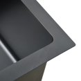 thumbnail image 3 of vidaXL Handmade Kitchen Sink Black Stainless Steel, 3 of 4