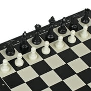 Chess Set, Foldable, Travel Friendly Chess , Great for School, Camping, Parties and More