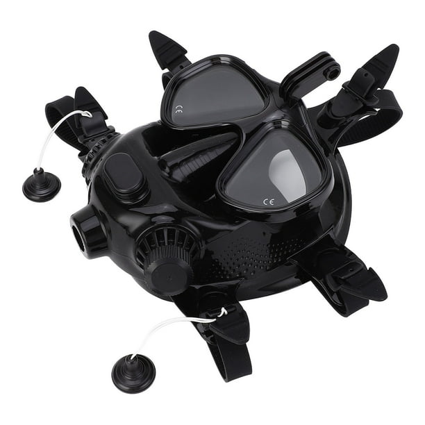 Góggle de la Cara de Buceo, Cómodo Antiinfoggle de Buceo de Cara Completa Suave A PRUEBA DE FUGAS CON SOPORTE DE CÁMARA PARA BUCAR