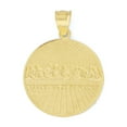 thumbnail image 2 of Golden Fire Solid 10k Gold Last Supper Pendant - Religious Gifts for Men and Women, 2 of 3