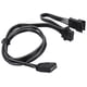 thumbnail image 1 of JShteea Cable extensión conector RGB para placa base Giga/Microstar/A-Sus (12 V 4 pines), 1 of 8