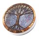 thumbnail image 3 of Shamanic drum, Siberian drum, spiritual music, handmade shamanic drum with stick, home decor, 3 of 4