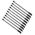 thumbnail image 2 of Scraper, Facile à Saisir Spatule en Silicone 10Pcs Conception Courbée Poignée Prolongée pour la Nourriture, 2 of 8