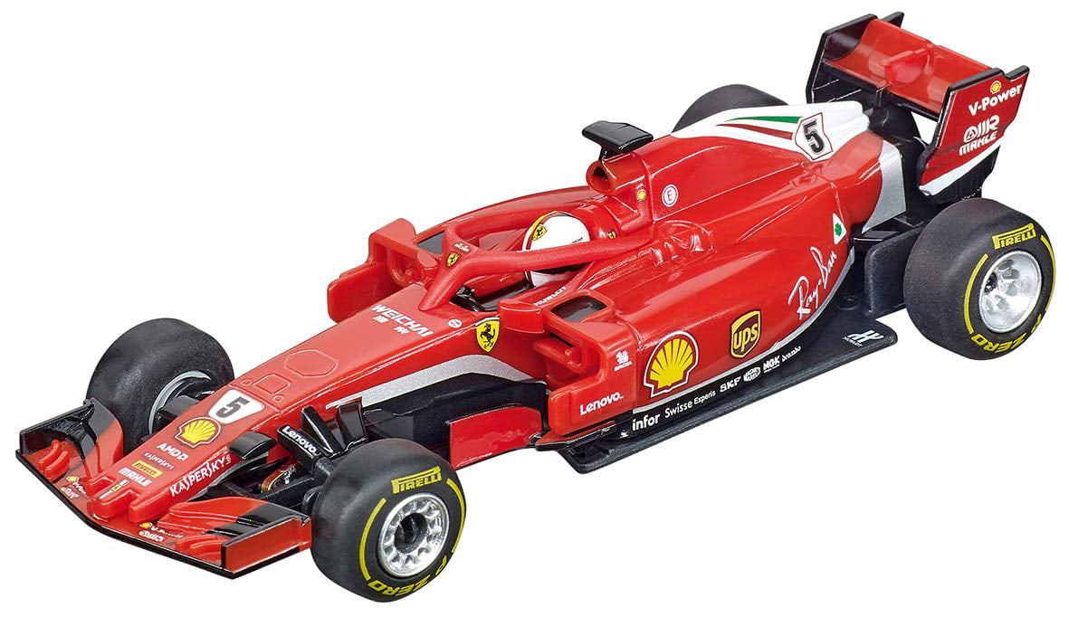 1:43 Scale No.5 - Analog Slot Car Racing Vehicle Carrera 64086 GO!! Ferrari SF16-H S.Vettel