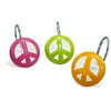 Peace Out Shower Hooks
