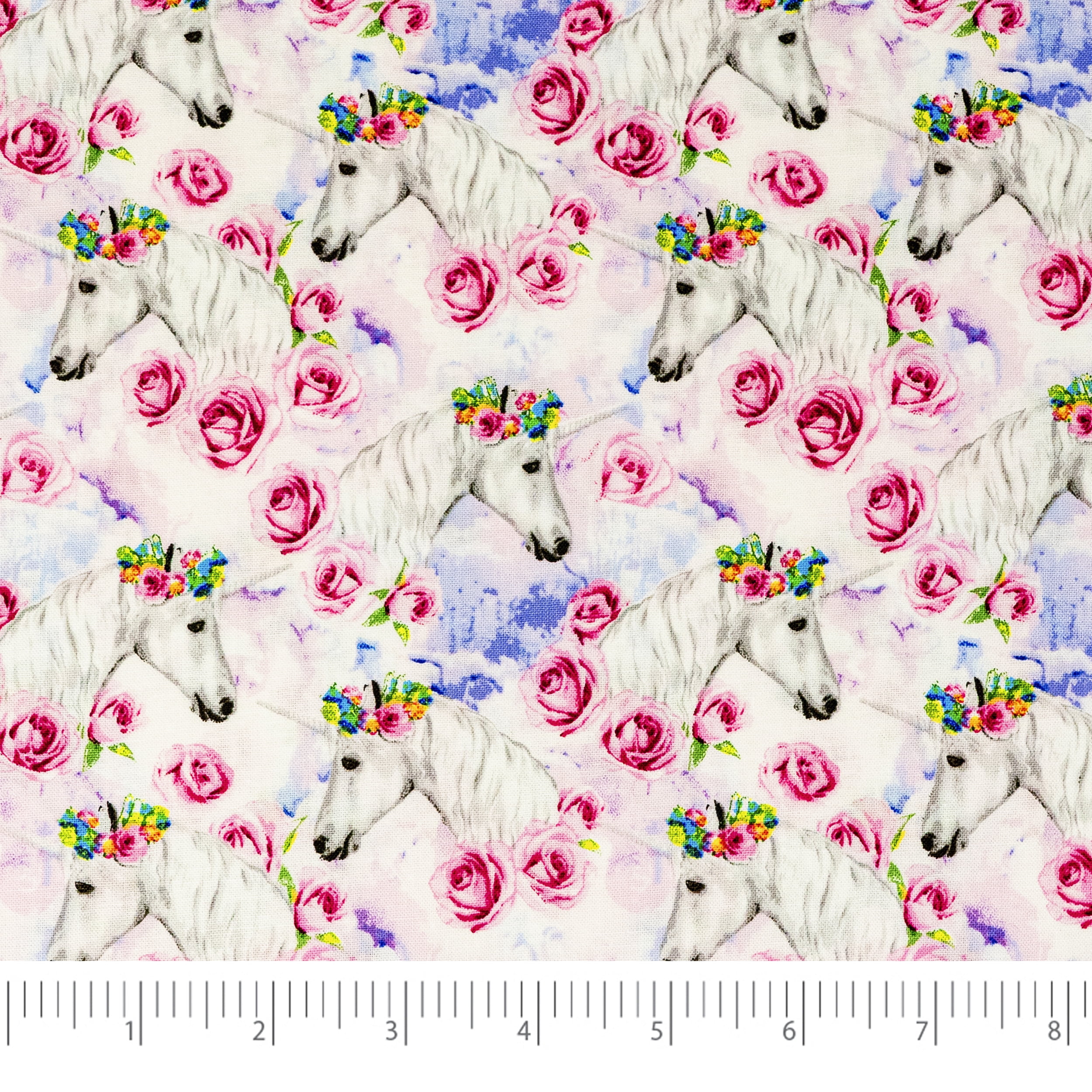 SINGER FABRIC, 100% COTTON, 5 PIECES BUNDLE, UNICORN DREAMS