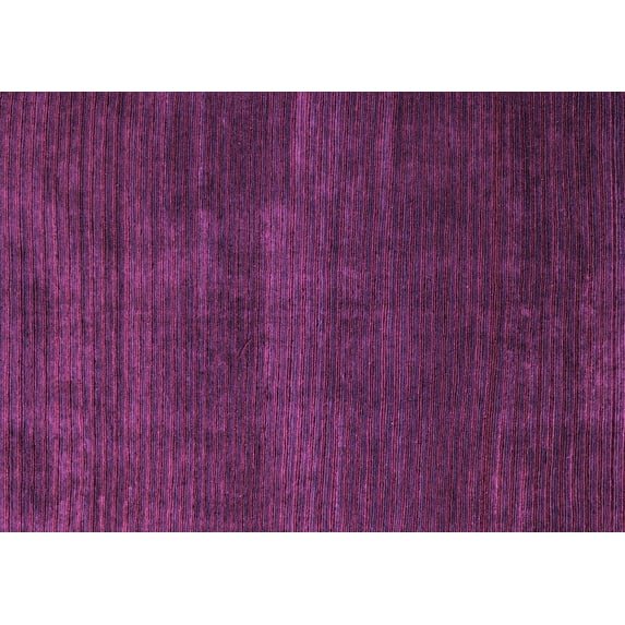 Ahgly Company Indoor Rectangle Abstract Purple Modern Area Rugs, 7' x 10'