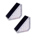 thumbnail image 1 of Solar Stair Lights Solar Powered Deck Lights LED Step Lights Outdoor Step Lights 2Pcs Polysilicon 2V, 1 of 9