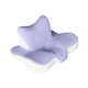 thumbnail image 5 of Almohada de lectura en forma de cuña, almohada para posición prona, suave, transpirable, de espuma viscoelástica, ergonómica, cervical Beige violeta, 5 of 9