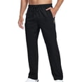 thumbnail image 2 of HAOTAGS Men’s Outdoor Hiking Pants Breathable Quick-Drying Waterproof Fishing Sports Trousers Black Size S, 2 of 6
