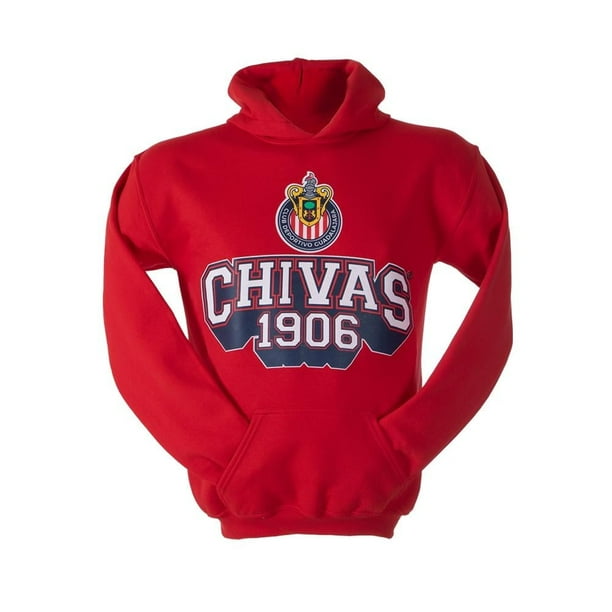 Sudadera Chivas Old School Sports Para Hombre Talla GD Rojo