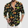 thumbnail image 4 of PMUYBHF T-Shirt Imprimé 3D Numérique pour Hommes Manches Courtes Col Rabattu 3252 S, 4 of 5