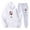 White 1, variant on Annhoo Womens Sweatsuits Christmas Funny Printed Sets Long Sleeve Hooded Sweatshirt Sweatpants 2 Piece Outfits