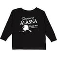 thumbnail image 3 of Inktastic Someone in Alaska Loves Me Boys or Girls Long Sleeve Toddler T-Shirt, 3 of 5