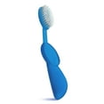 thumbnail image 4 of RADIUS Toothbrush Original Big Brush, BPA Free and ADA Accepted, Right Hand, Blue Brush and Blue Case, 4 of 4