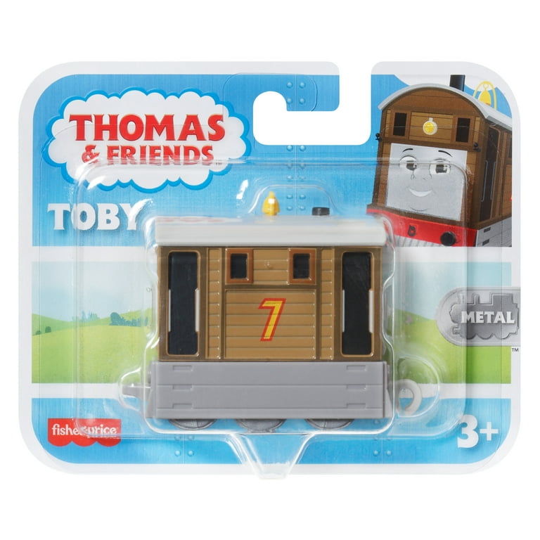 TOBY S グッズ Fisher-Price Thomas & Friends Toby Diecast Metal Push-Along Toy