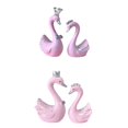 thumbnail image 1 of Estatuilla de Cisne en Miniatura de 4 Uds., Escultura de Animal Hecha , , Novedad, Hogar, , Jardín, , Decoración Interior Y, 1 of 8