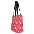 thumbnail image 4 of Kll Tote Bag For Women Hello Summer Flamingo Print Shopping Grocery Reusable Bags For Office School Shopping Travel, 4 of 8