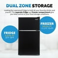 thumbnail image 2 of Newair 3.1 Cu. Ft. Compact Mini Refrigerator with Freezer in Black - NRF031BK00, 2 of 17