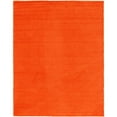 thumbnail image 1 of Unique Loom Solid Shag Modern Plush Area Rug 10' x 13' Rectangle Tiger Orange, 1 of 5