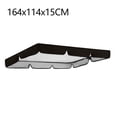 thumbnail image 1 of Waterproof Cover Replacement 1 Pcs 2 & 3 Seater Swing Accessories Cover Top, 1 of 7