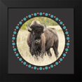 thumbnail image 2 of Phillip, Jamie 15x15 Black Modern Framed Museum Art Print Titled - Buffalo Ring 1, 2 of 5