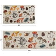 thumbnail image 3 of Mushroom Kitchen Rugs Sets of 2, Non Slip Washable Kitchen Rugs and Mats for Kitchen Floor, Mushroom Cottagecore Kitchen Decor, 17"x30"+17"x47" (Mushroom), 3 of 6