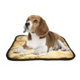 thumbnail image 2 of PKQWTM Vintage Musical Pages Pet Dog Cat Bed Pee Pads Mat Cushion Potty Dogsblankets Crate Bed Kennel 25x30 inch, 2 of 3