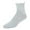Gray, variant on CTM® Ankle Socks (3 Pair Pack) (Men's Big & Tall)
