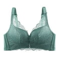 thumbnail image 2 of LOVZFMLL Bras for Women Woman's Solid Color Printing Large Size Ventilate Bra Without Steel Rim Green M, 2 of 9