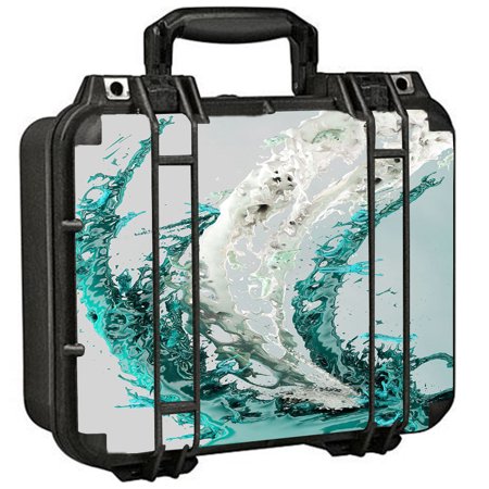 Skins Decals For Pelican 1400 Case / Water Splash